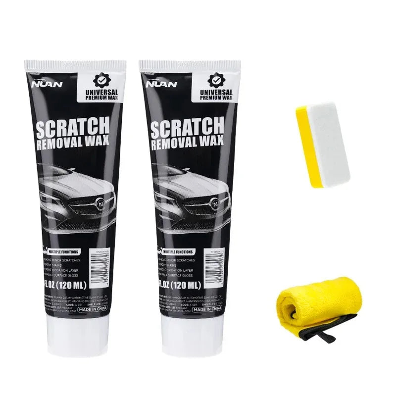 Car Scratch Remover Kit for Vehicles Car Polishing Waxfor Paint Repair Kit Paint Care Tools with Wipe Sponge Towel