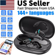 Translator Earbuds 144 Languages Real Time Online OffLine Translation Earphones