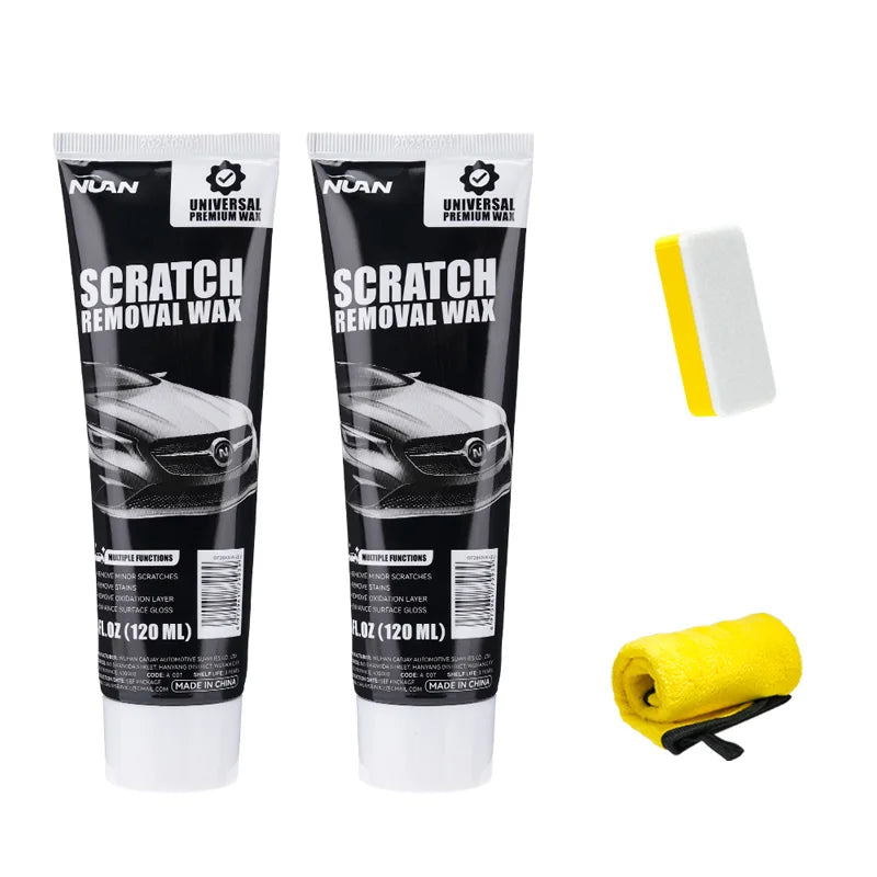 Car Scratch Remover Kit for Vehicles Car Polishing Waxfor Paint Repair Kit Paint Care Tools with Wipe Sponge Towel