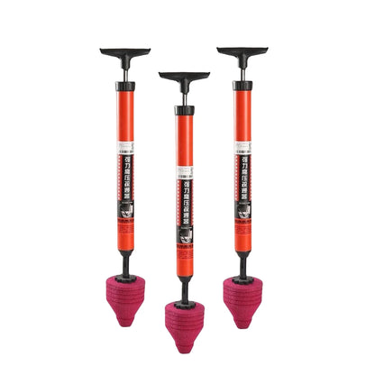High Pressure Toilet Unblock One Shot Toilet Pipe Plunger Silicone Quickly Unblock Household Toilet Sewer Dredging Plunger