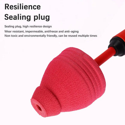 High Pressure Toilet Unblock One Shot Toilet Pipe Plunger Silicone Quickly Unblock Household Toilet Sewer Dredging Plunger
