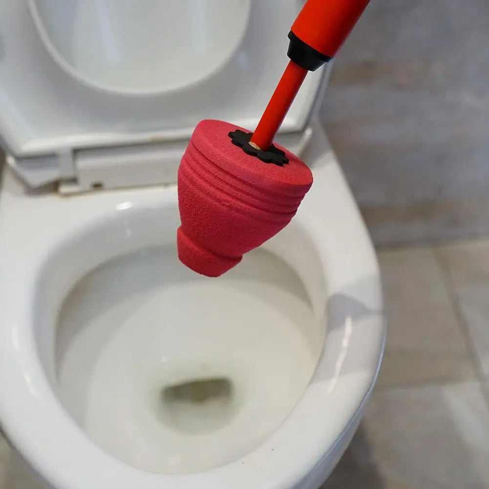 High Pressure Toilet Unblock One Shot Toilet Pipe Plunger Silicone Quickly Unblock Household Toilet Sewer Dredging Plunger